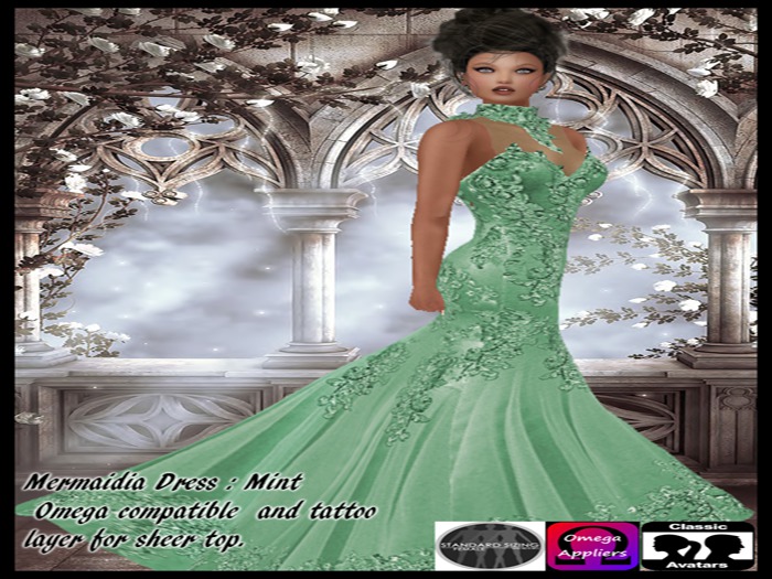 .:SC:. Mermaidia Dress Mint