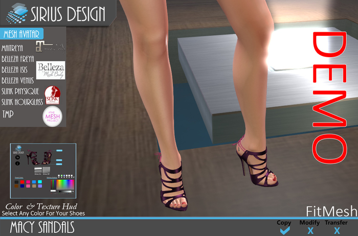 Sirius Design Macy Sandals Boxed ==DEMO