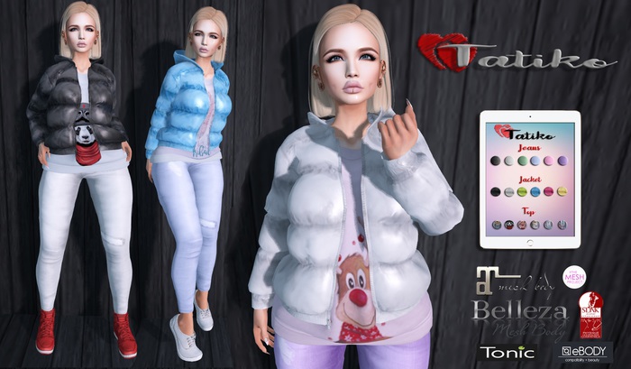 Tatiko - Elena Outfit Color HUD