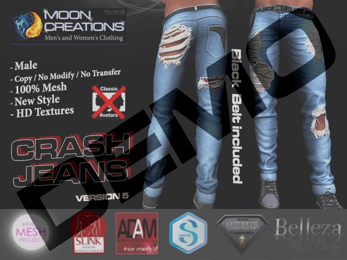 [MC] DEMO CRASH JEANS v.5 Belleza Slink Aesthetic Adam Signat
