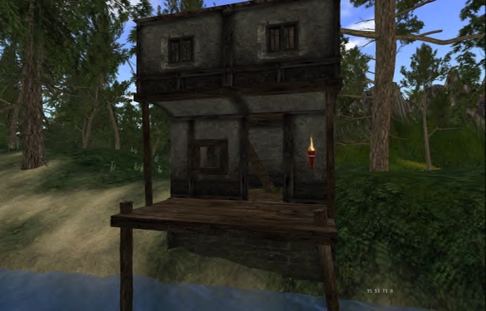 SMALL DOCK BUILDING