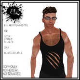 Etc. MEN'S SLASHED TEE