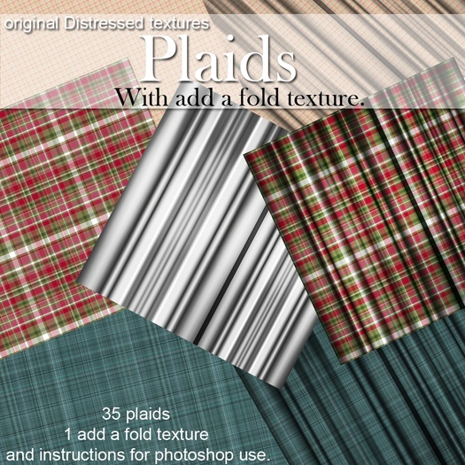 [D] Plaids with add a fold - Boxed