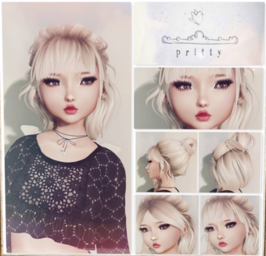 pr!tty - Dakota - [Updo] - [Colorfuls]!