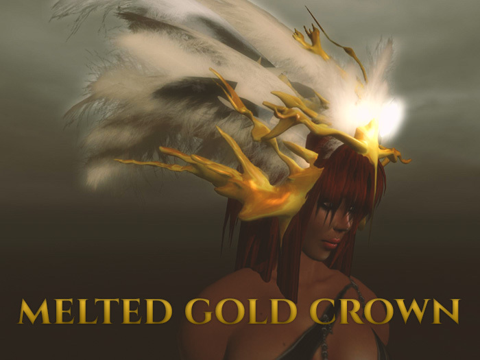 Melted Gold Crown