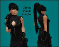 Cabelo Black Ponytail