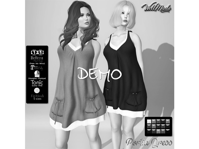 [WellMade] Portia Dress DEMO