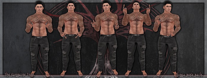 [ t.s.t ] Finga Pose Pack [ WEAR & CLICK ]