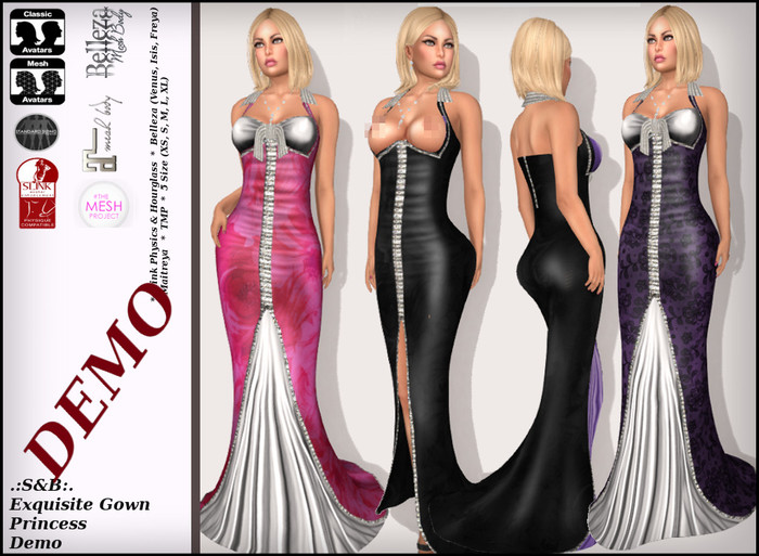 .:S&B:. Exquisite Gown Princess Demo