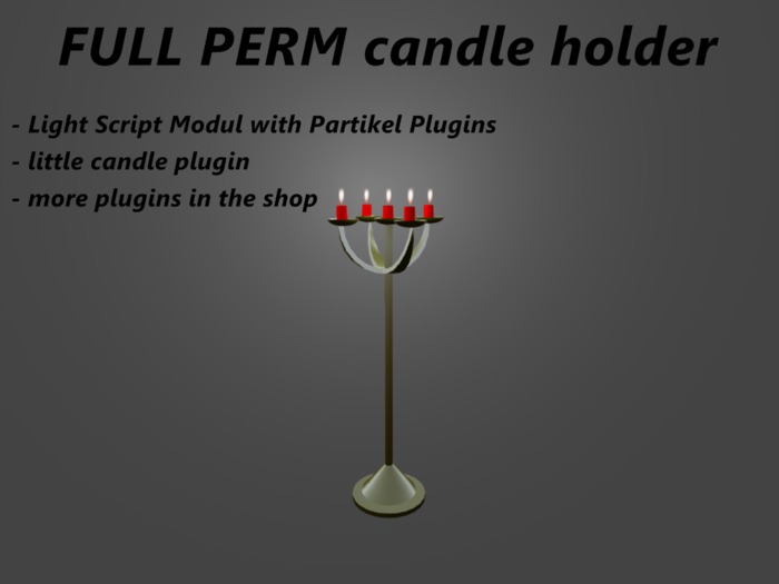 FULL PERM Kerzenstaender boxed