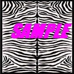 Rug - Zebra flat (Boxed)