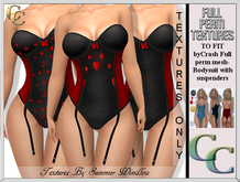 CRASH LINGERIE -HEARTS TRIO- FULL PERM