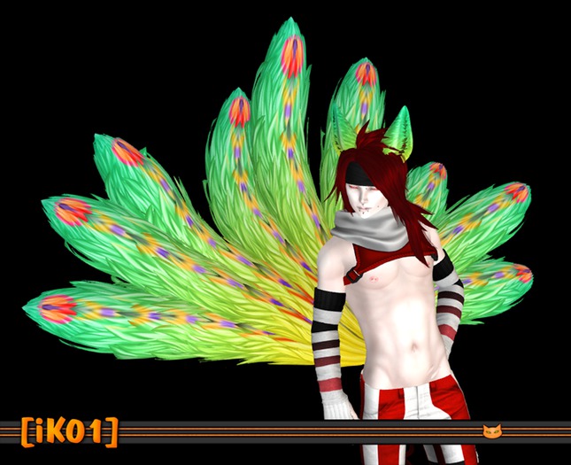[iK01] All Eyes On Me - [M.O.R] kitsune set APPLIER - Peacock 5