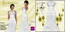 ![Enchantress] Lacy Dress White