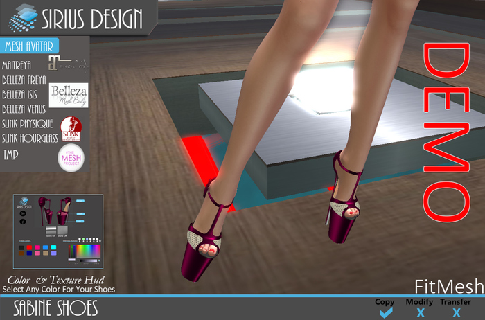Sirius Design Sabine Shoes  ==DEMO