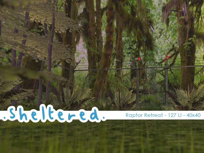 .Sheltered. - Raptor Retreat Skybox - (WEAR TO UNPACK)