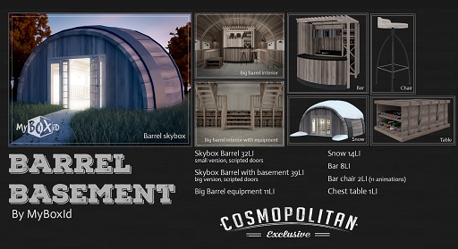 MyBOXiD - Barrel Basement SET BOX v1.2