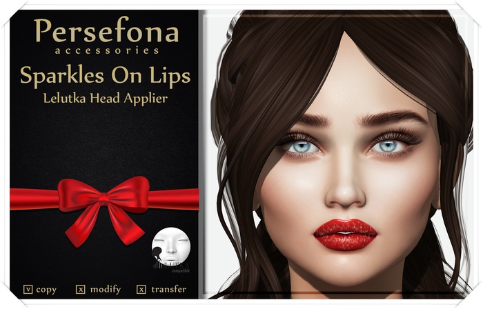 Persefona Sparkles On Lips -  Gift (Lelutka)