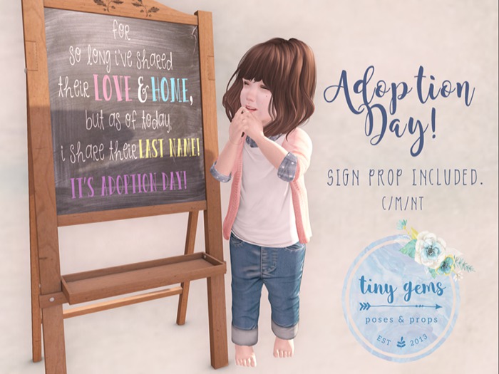 {tg.} - Adoption Day! - (boxed)