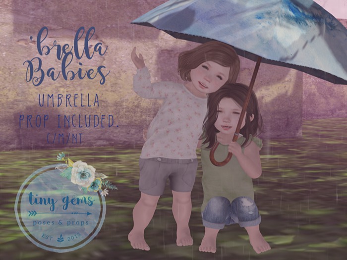 {tg.} - 'brella Babies. (boxed)