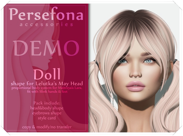 Persefona Doll Shape -  demo