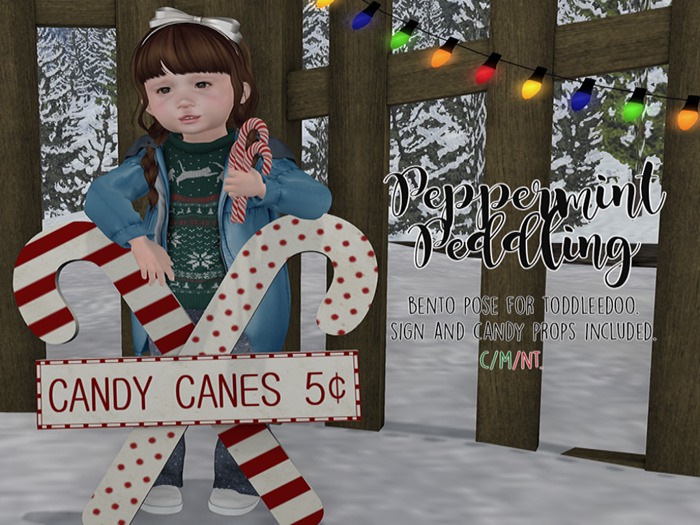 {tg.} - peppermint peddling. (boxed - add.)