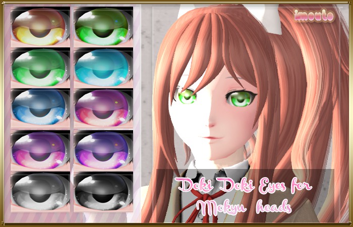 .Imouto. Doki Doki Eyes for Mokyu AHS1/AHS2 Heads