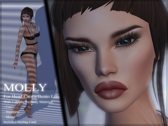 * TentatioN * MOLLY Shape CATWA BENTO LILO Body Maitreya