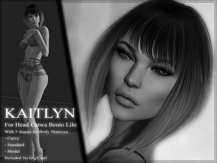 * TentatioN * DEMO KAITLYN Shape Catwa BENTO LILO Body Maitreya