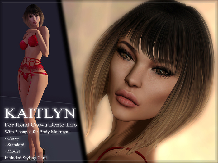 * TentatioN * KAITLYN Shape Catwa BENTO LILO & Body Maitreya