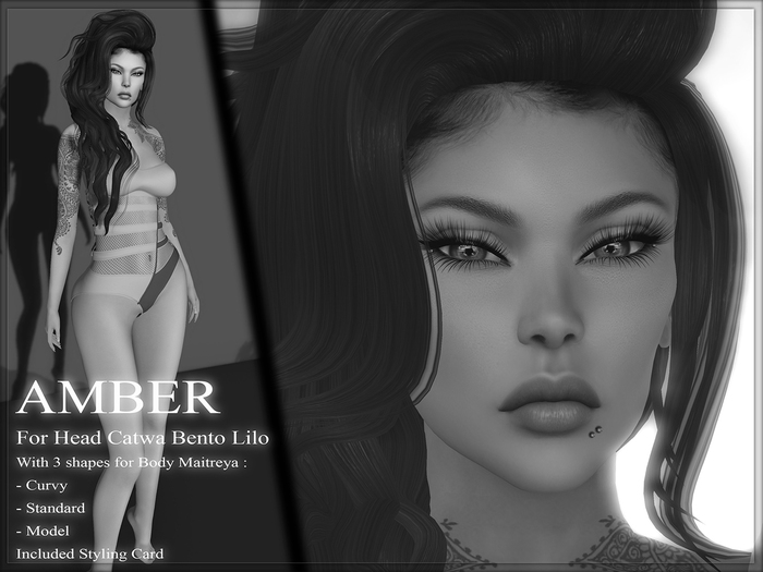* TentatioN * DEMO AMBER Shape Catwa BENTO LILO Body Maitreya