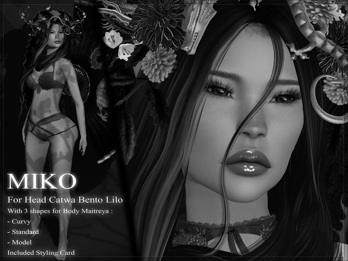 * TentatioN * DEMO MIKO Shape Catwa BENTO LILO - Body Maitreya