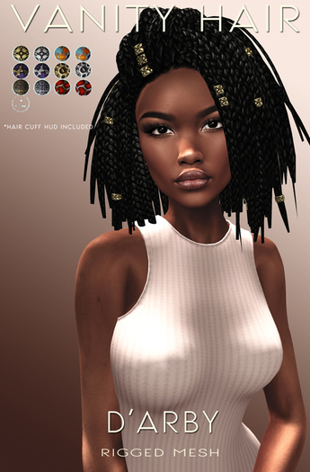 Vanity Hair::D'Arby-All Reds Pack