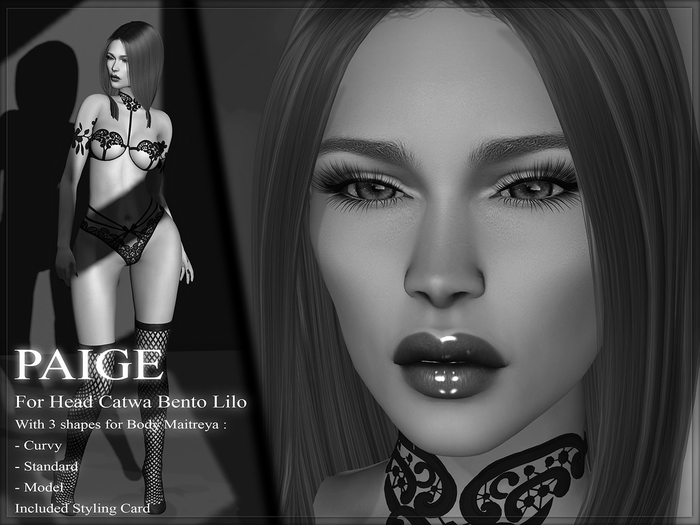 * TentatioN * DEMO PAIGE Shape Catwa BENTO LILO - Body Maitreya