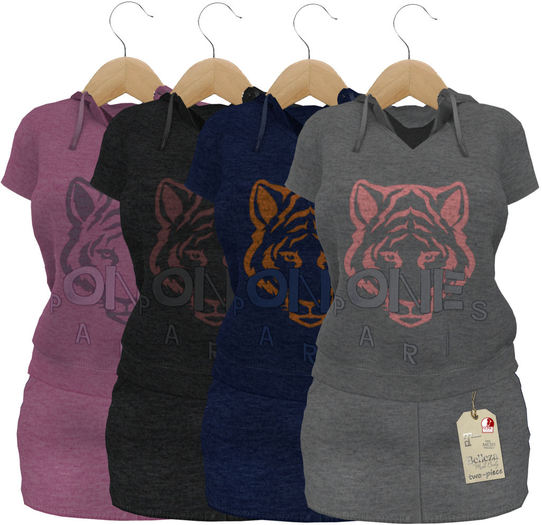 J.H.C. *Minnie* Atletic Two-Piece Dress (FATPACK)