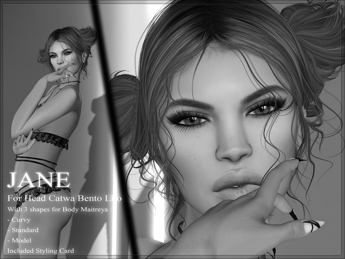 * TentatioN * DEMO JANE Shape Catwa BENTO LILO Body Maitreya