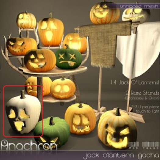 Anachron - Jack 'O Lantern Gacha - Screamer White