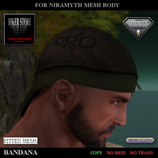 #Aesthetic BANDANA "TESLAPUNK" v1 & v2