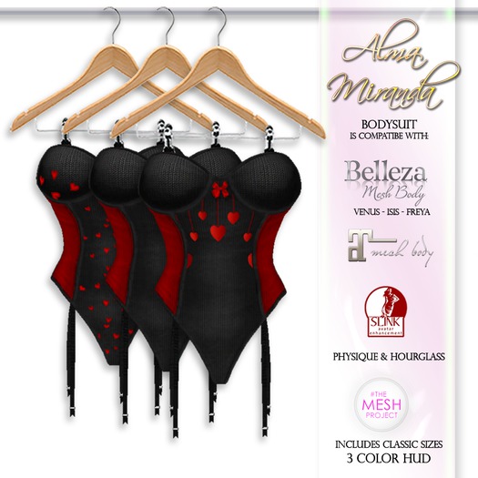 .: AlmaMiranda :. Heart BodySuit