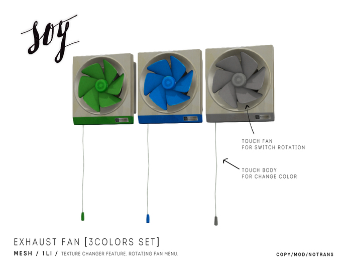 Soy. Exhaust Fan [addme]