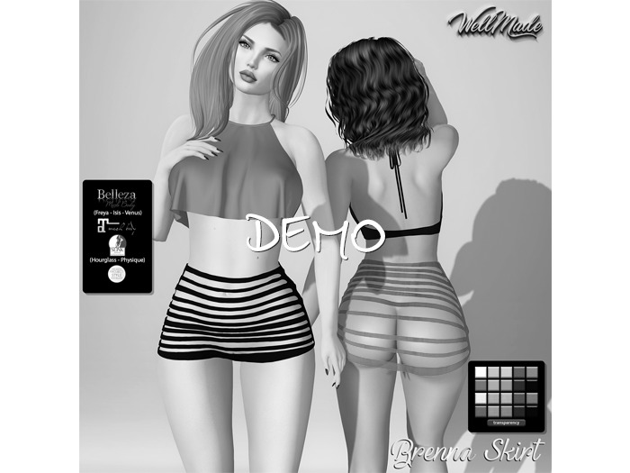 [WellMade] Brenna Skirt DEMO