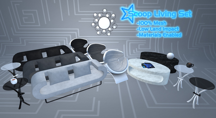 *SQ* Scoop Living Set