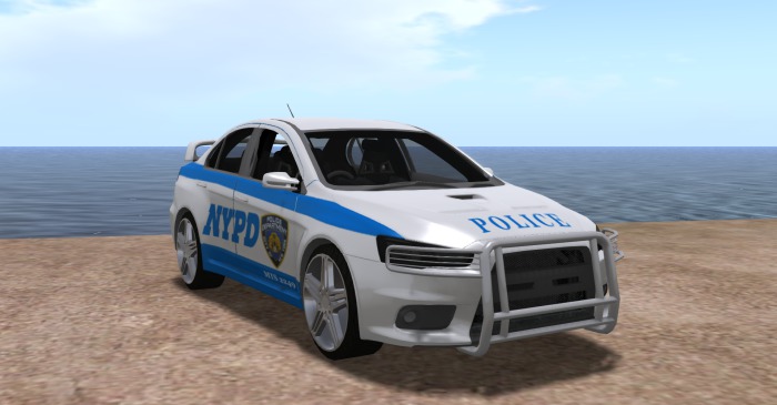 Police Car Building Kit