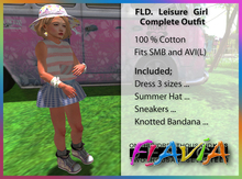 FLD. AVI(L) SMB Leisure Girl complete outfit