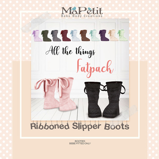 [M] Slipper Boots - Fatpack - WEAR to unpack