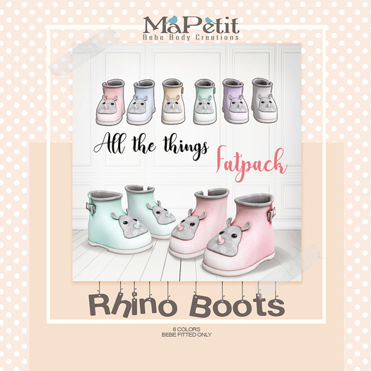 {M} Rhino Boots FatPack - WEAR to unpack