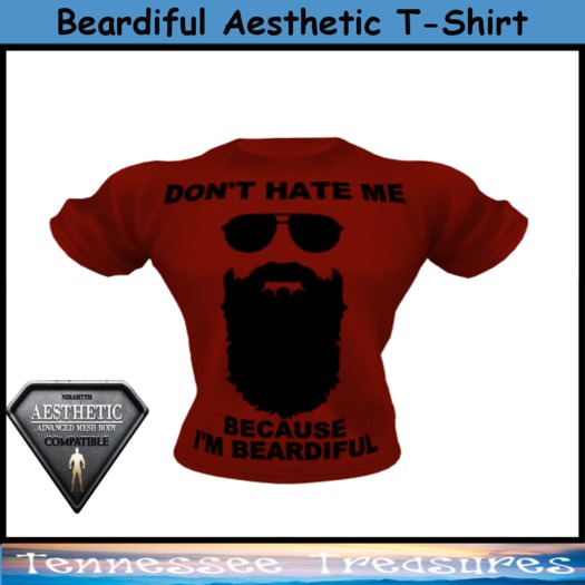 Beardiful Aesthetic T-Shirt