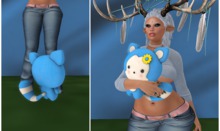 !RSD! Blue Raccoon Plushie #1