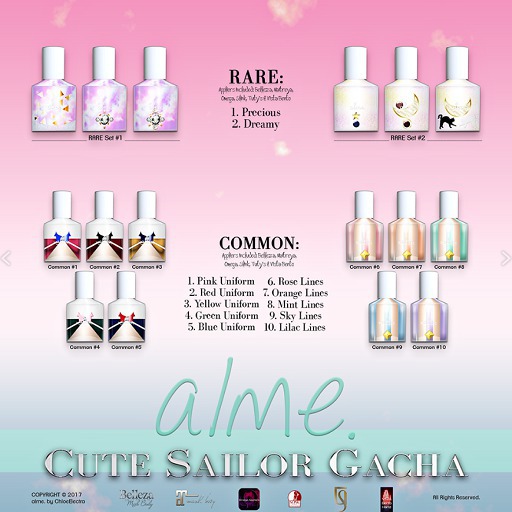 alme.   Cute Sailor Gacha - COMMON 2