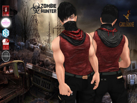 LAST CHANCE 'Zombie Hunter' Unisex Tee